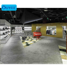 Wood Led Light Shoe Store Furniture, New Shop Counter Design Images For Shoes
